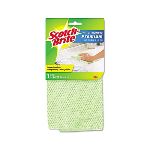 Scotch-Brite Premium Kitchen Cleaning Cloth, Microfiber, Assorted Colors  (9035-1)