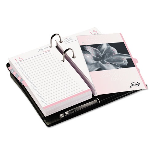 UPC 767199071210 product image for Pink Ribbon Desk Calendar Daily Refill | upcitemdb.com