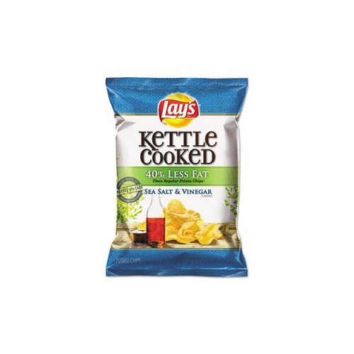 UPC 028400444330 Lay's(R) KettleCooked Sea Salt And Vinegar Chips, 1