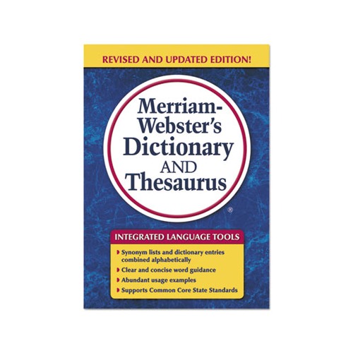 UPC 091141007324 product image for Merriam-Webster's Dictionary and Thesaurus | upcitemdb.com