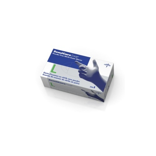 UPC 051001000063 product image for SensiCare 200 Nitrile Exam Gloves,Blue,Large | upcitemdb.com