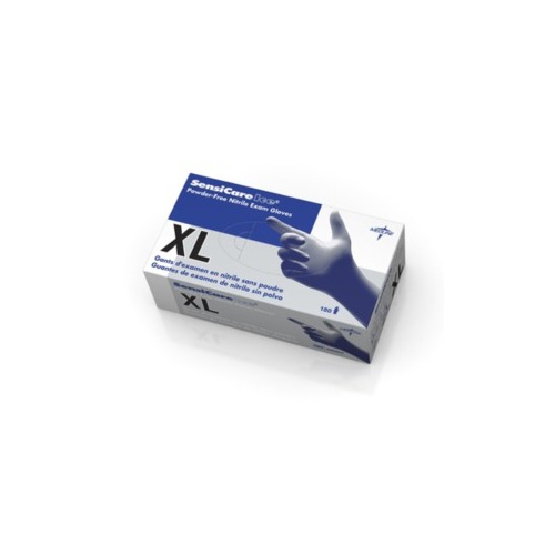 UPC 051001000070 product image for SensiCare 200 Nitrile Exam Gloves,Blue,X-Large | upcitemdb.com