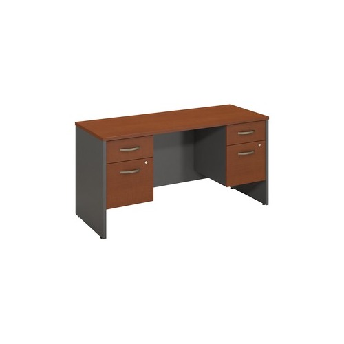 UPC 042976038441 product image for Bush Business 60W x 24D Credenza Desk Shell with (2) 3/4 Pedestals | upcitemdb.com