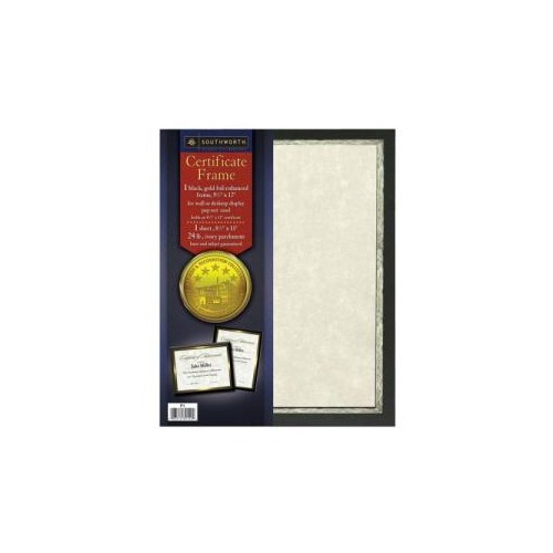 Southworth Color Textures Collection Fine Parchment Paper, 8 1/2in. x 11in, 24 lb, Ivory, Pack of 80