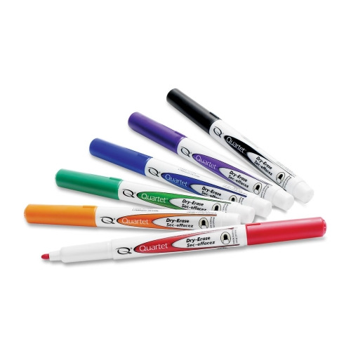 UPC 026426001803 product image for Dry-Erase Markers, Bullet Point, 6/ST, Assorted Colors | upcitemdb.com