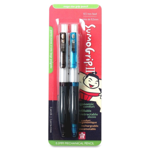 Sumo Grip Clear Mechanical Pencil & Jumbo Eraser Kit