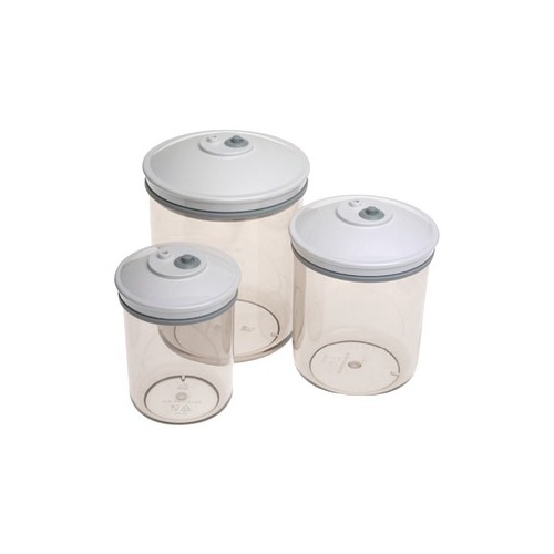 FoodSaver T02-0052-01 Round Canister Food Storage Set 