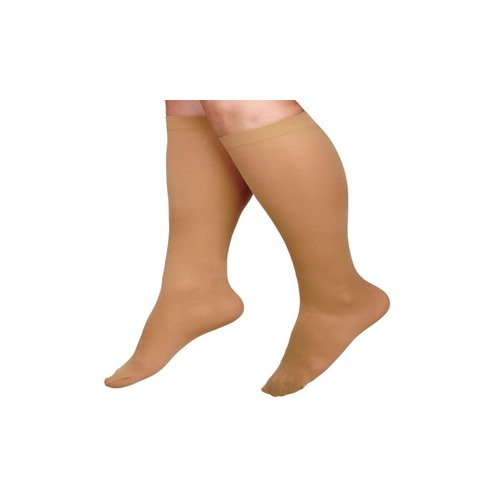 UPC 884389126748 product image for CURAD Knee Length Compression Hosiery 2030mmHg,Beige,D | upcitemdb.com