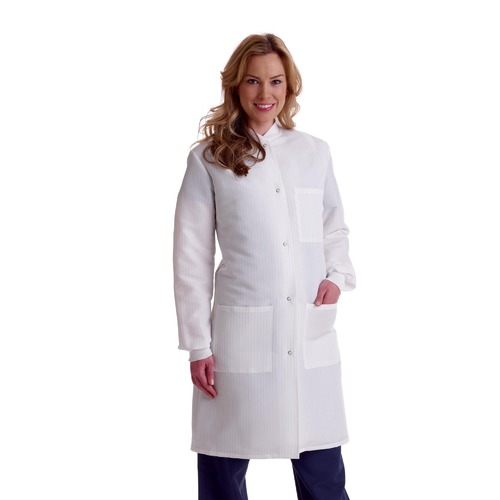 UPC 080196275413 product image for Ladies' Resistat Lab Coats,White,Small | upcitemdb.com