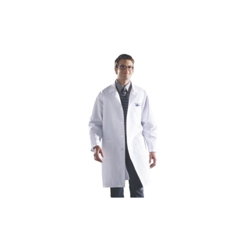 UPC 884389817301 product image for Unisex Knee Length Lab Coats,Light Blue | upcitemdb.com