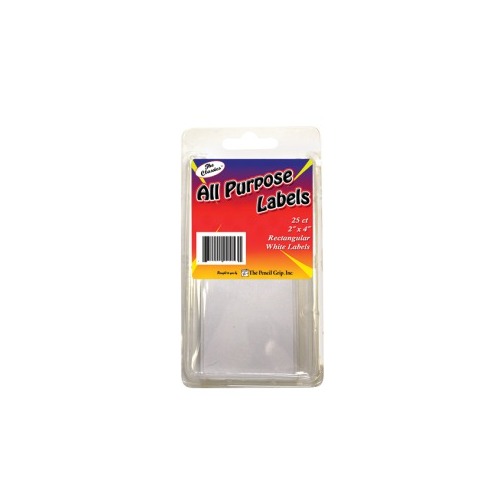 UPC 634901004531 product image for WHITE ALL PURPOSE 2 X 4 LABELS 25 | upcitemdb.com